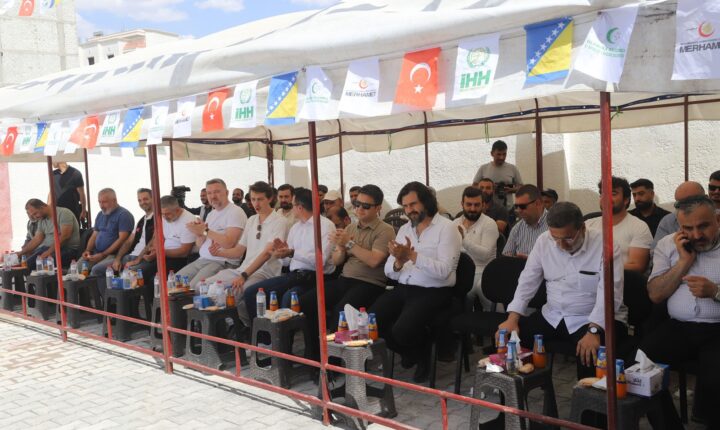 Bosnalı kuruluşlar Suriye’nin Soran Kasabasında okul İnşa etti