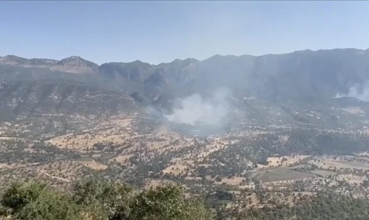 Türkiye Cumhuriyeti Milli Savunma Bakanlığı: Terör örgütü PKK, Irak’ın kuzeyinde ormanları yakmaya başladı