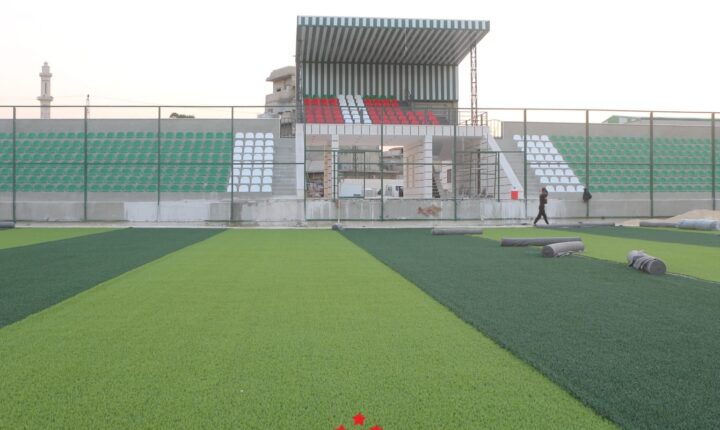 Cerablus Stadyumu’nda Son Aşamaya Gelindi