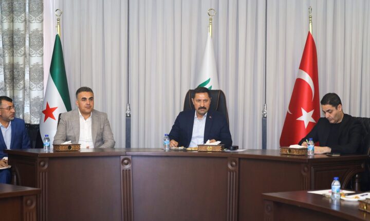 Türkiye Cumhuriyeti Hatay İli Valisi Mustafa Masatlı Zeytin Dalı Harekatı’yla terörden arındırılan Suriye’nin Afrin şehrini ziyaret etti