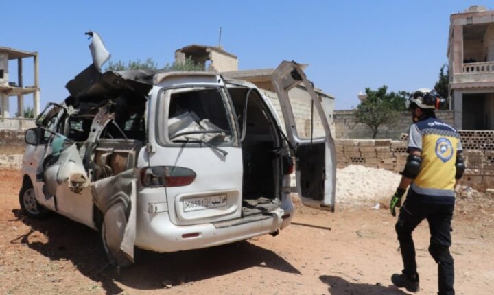 Suriye rejimi ve Rusya Kuzeybatı Suriye’ye 6 ayda 392 saldırı düzenledi