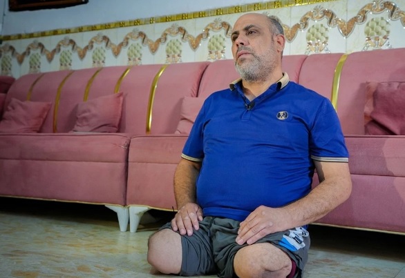 ABD saldırısında bacaklarını kaybeden Iraklı Hudayyir, 21 yıldır adalet arıyor