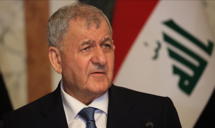 Irak Cumhurbaşkanı Reşid: Suriye yönetimiyle dostça ilişkiler kurmaya çalışacağız