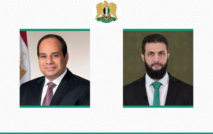 Suriye Cumhurbaşkanı Ahmet Şara Mısır’a davet edildi