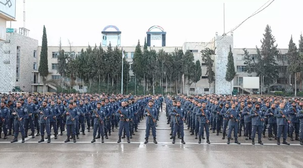 Suriye’de bin kolluk kuvveti mezun oldu