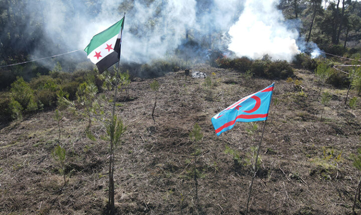 Bayırbucak Türkmenleri, Esed rejiminin yıktığı mezarlığı eski haline getirmek için çalışıyor