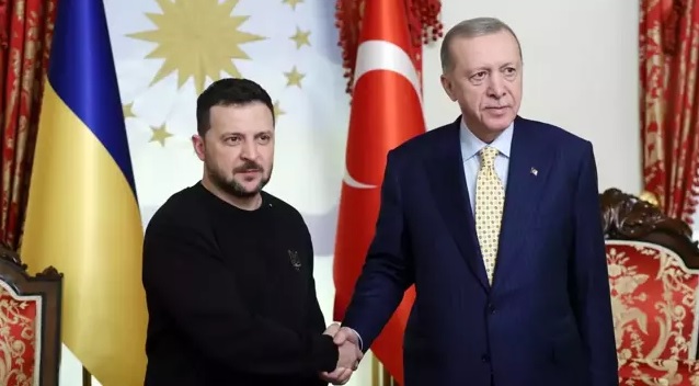 Ukrayna Devlet Başkanı Zelenskiy, Türkiye Cumhuriyeti’ne geldi