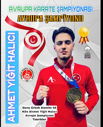Ahmet Yiğit Halıcı Avrupa şampiyonu oldu