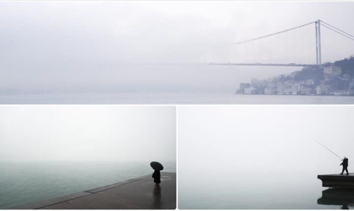 İstanbul’da bazı bölgelerde sis etkili oluyor