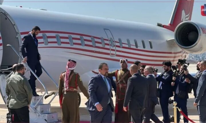 Suriye lideri Ahmed Şara Ürdün’de