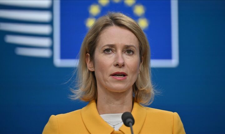 AB Yüksek Temsilcisi Kallas’tan “Suriye’ye yönelik yaptırımların kaldırılmasında ilerlemeliyiz” mesajı