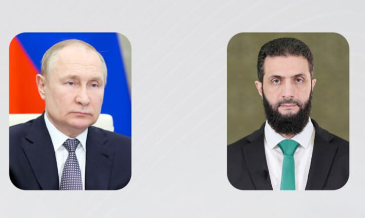 Ahmed Şara Putin’den devrik lider Esed’in iadesini istedi