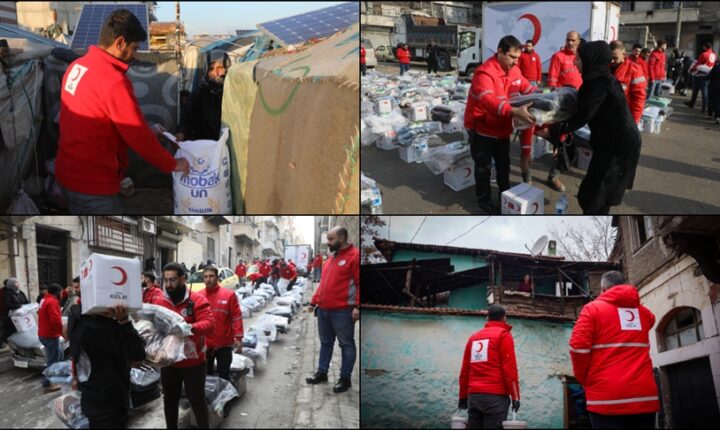 Türk Kızılay, Suriye’de rejimin devrilmesinin ardından daha çok ihtiyaç sahibine ulaşıyor