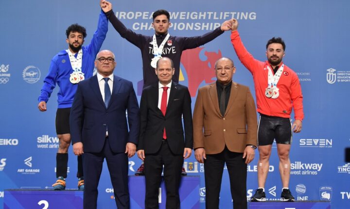 Milli Haltercilerimiz Avrupa Şampiyonası’nda Kürsüde! 🇹🇷