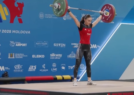 CANSEL ÖZKAN AVRUPA ÜÇÜNCÜSÜ