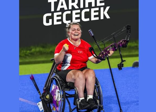 Milli para okçumuz Öznur Cüre Girdi, makaralı yay milli takımına seçildi.