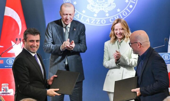 Baykar ve Leonardo anlaşması karşılıklı teslim edildi