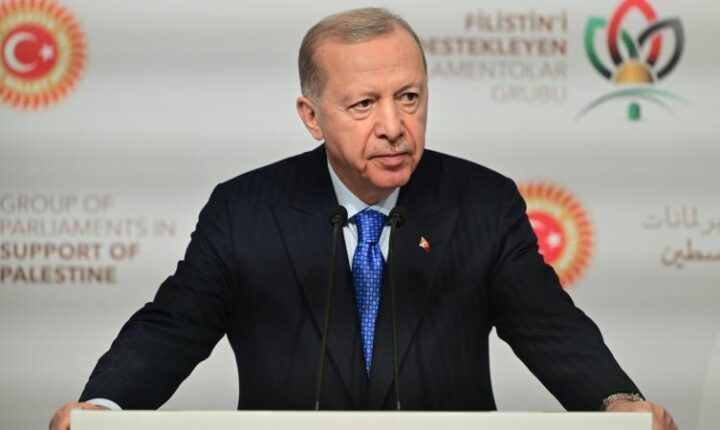 Türkiye Cumhuriyeti Cumhurbaşkanı Erdoğan: Mescid-i Aksa bizim kırmızı çizgimizdir