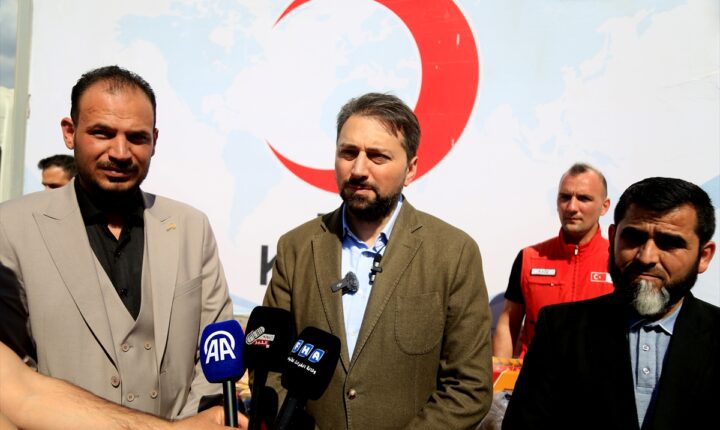 Türkiye Cumhuriyeti’nin Halep Başkonsolosu Cengiz, İdlib’deki kampları ziyaret etti