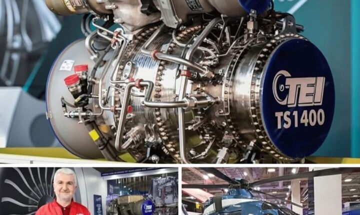 🔴🔴TEI-TS1400 Turboşaft Motoru, Türkiye’nin ilk milli helikopter motoru olarak 6 yıllık rekor bir sürede tasarlanıp üretilerek 2023 yılında ilk özgün helikopteri T625 GÖKBEY ile ilk insanlı uçuşunu gerçekleştirdi.
