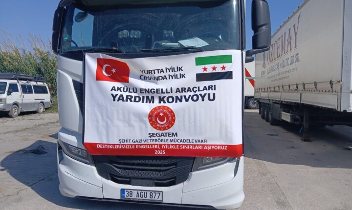 Türkiye Cumhuriyeti Şehit Gazi ve Terörle Mücadele Vakfı Suriye’de yüreklere dokunan bir iyilik hareketine imza attı