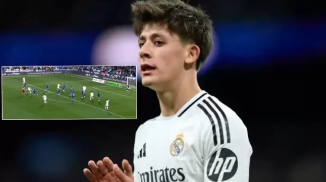 Arda Güler, enfes golle Real Madrid’e hayat verdi