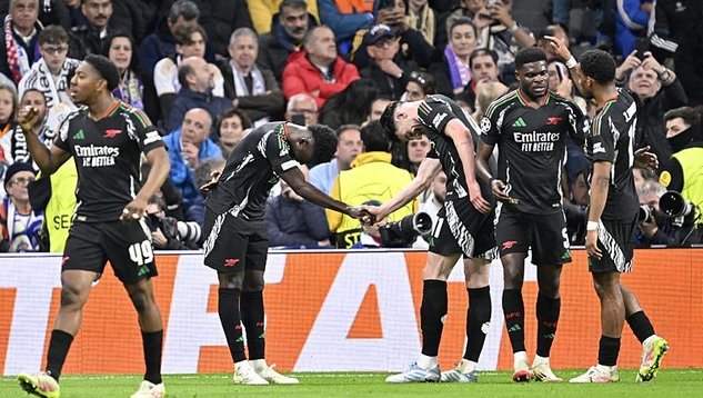 Real Madrid 1-2 Arsenal