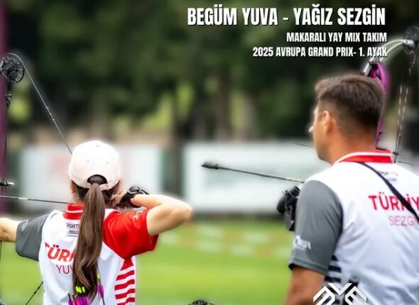 🏹 Makaralı Yay Karışık Takımımız, Okçuluk Avrupa Grand Prix 1. Ayak finalinde İtalya’yı yenerek şampiyon oldu.