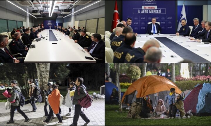 İstanbul’da 6,2 büyüklüğündeki depremin ardından 184 artçı sarsıntı kaydedildi