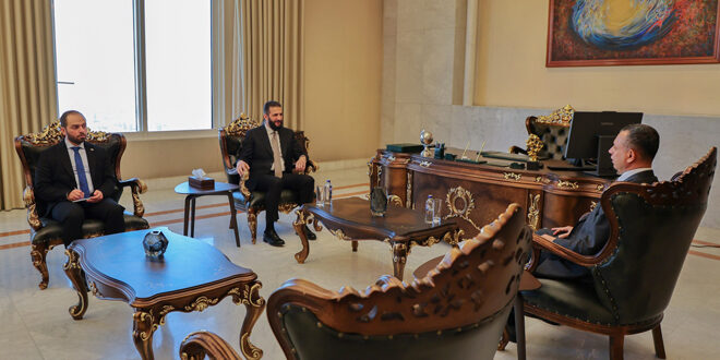 Suriye Cumhurbaşkanı Şara, Irak İstihbarat Servisi Başkanı Hamid eş-Şatri’yi kabul etti