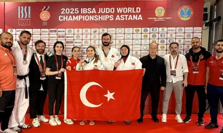 🥋 2025 IBSA Judo Dünya Şampiyonası’nda mücadele eden para sporcularımız, 4 madalya daha kazandı! 👏