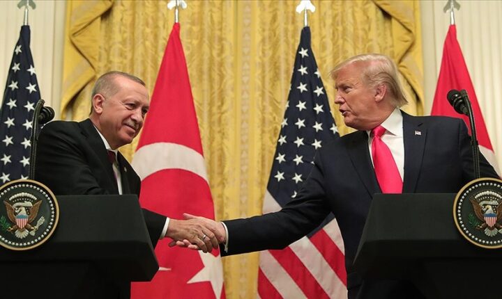 Türkiye Cumhuriyeti Cumhurbaşkanı Erdoğan, ABD Başkanı Trump ile telefonda görüştü
