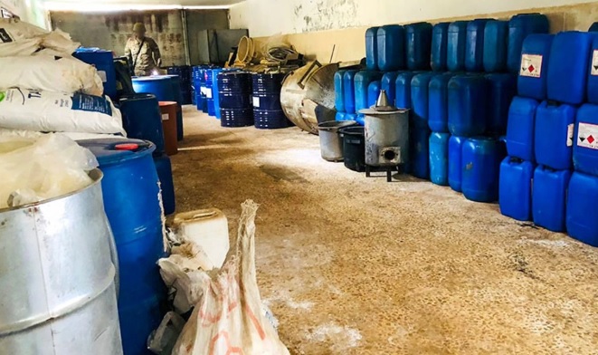 Lübnan ordusu, Suriye sınırı yakınında bir uyuşturucu imalathanesine baskın düzenledi