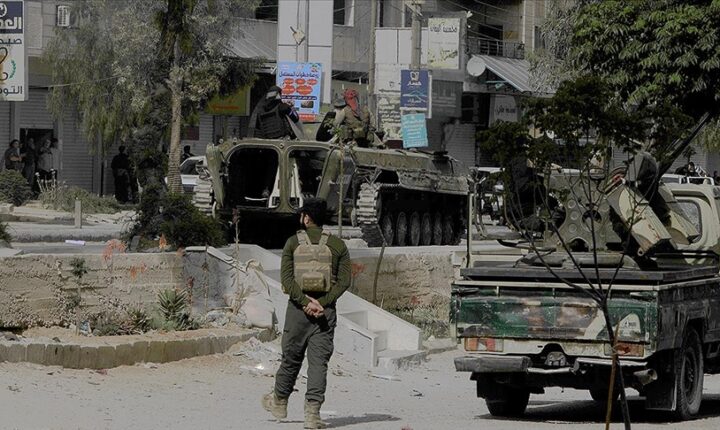 Suriye yönetimi, Şam kırsalındaki Sahnaya’da kontrolü sağladığını duyurdu