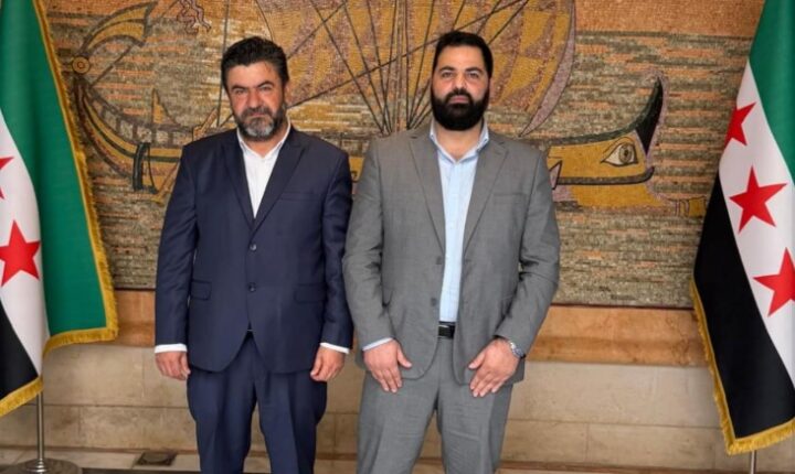 Suriye Türkmen Meclis Başkan Yardımcısı Muhammed Kömürcü, Suriye’nin Tartus İli Valiliğini ziyaret etti