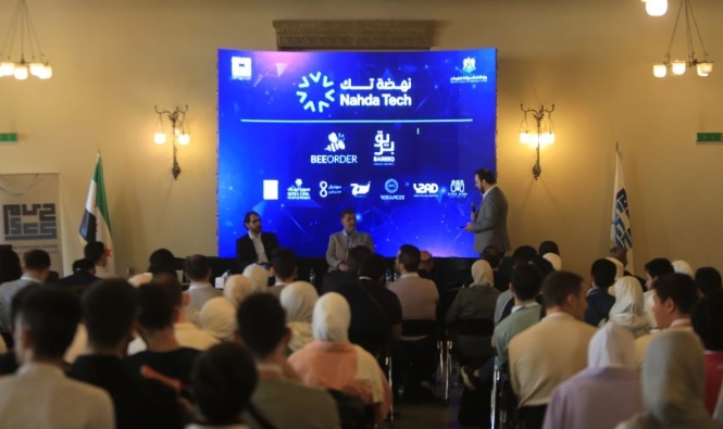 Suriye’nin başkenti Şam’da teknoloji ve eğitim kampı düzenlendi