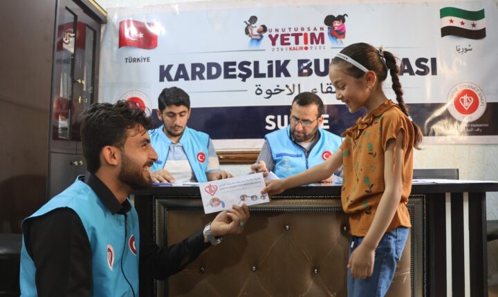 Türkiye Cumhuriyeti Diyanet Vakfı,Unuturusan Yetim Kalır sloganı ile Suriye’de yardımlarına devam ediyor