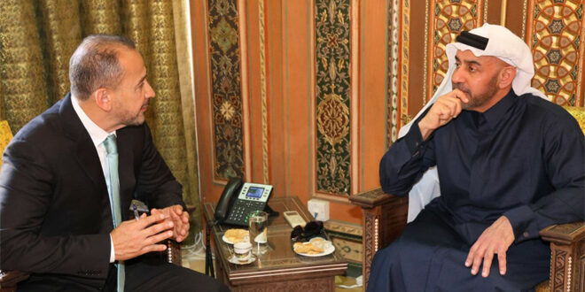 Şam Ticaret Odası Başkanı, BAE Heyetiyle Ticari İş Birliğinin Geliştirilmesini Görüştü