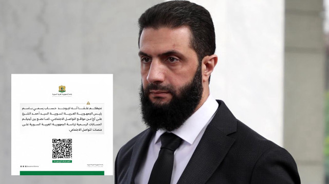 Suriye Cumhurbaşkanlığı’ndan Ahmed Şara uyarısı: Olmadığı açıklandı