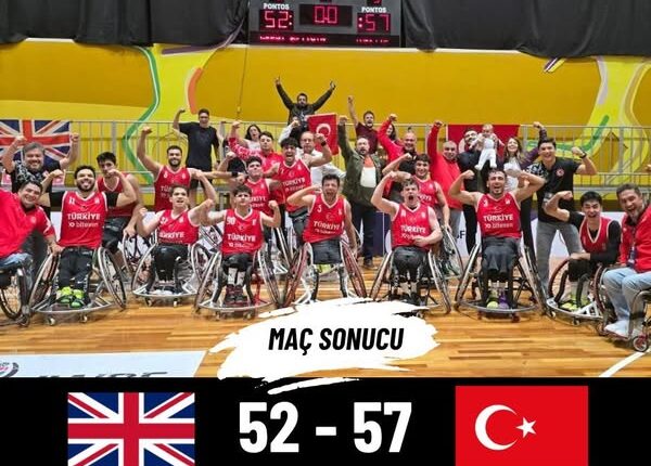 Brezilya’da düzenlenen 23 Yaş Altı Tekerlekli Sandalye Basketbol Dünya Şampiyonası yarı finalinde Büyük Britanya’yı 57-52 yenen Türkiye, finale çıktı.