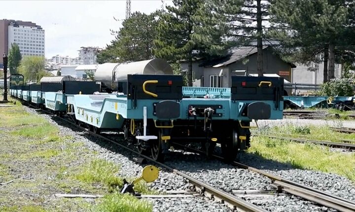 UAIS tipi askeri araç taşıma vagonlarının imalatında sona gelindi