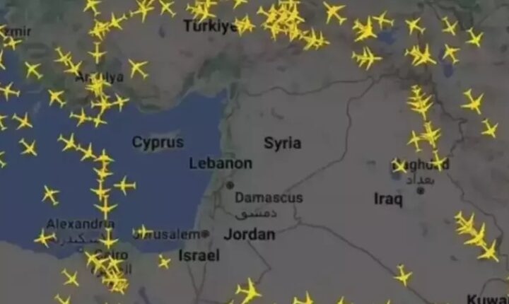 Suriye hava sahası sivil trafiğe yeniden açıldı