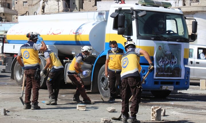 Suriye’de Beyaz Baretliler, Acil Durum ve Afet Yönetimi Bakanlığı bünyesine dahil edildi