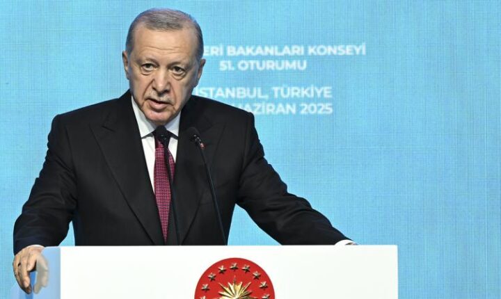 Türkiye Cumhuriyeti Cumhurbaşkanı Erdoğan: Netanyahu bölgesel barışın önündeki en büyük engeldir