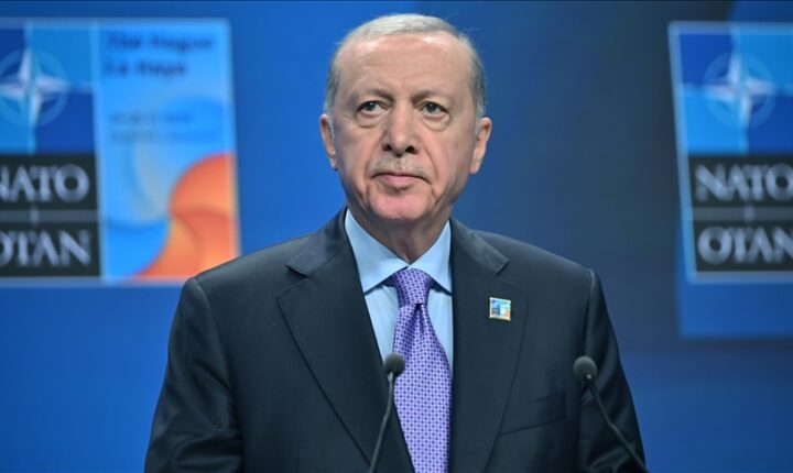 Türkiye Cumhuriyeti Cumhurbaşkanı Erdoğan: Orta Doğu’da barışın temini için herkesin elini taşın altına koyması gerekiyor