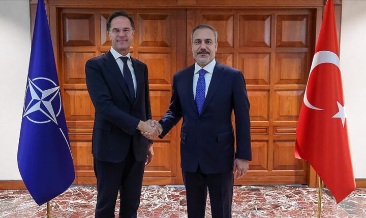 Türkiye Cumhuriyeti Dışişleri Bakanı Fidan, NATO Genel Sekreteri Rutte ile telefonda görüştü