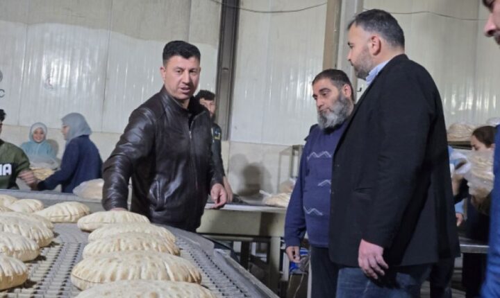 Suriye’nin altı ilindeki 64 fırına uluslararası işbirliğiyle destek sağlanacak