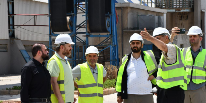 Türk heyeti Suriye’deki Çimento Endüstrisini İnceledi