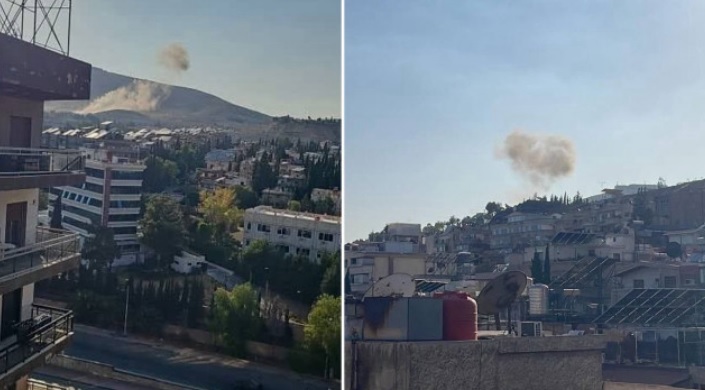 Suriye’nin başkentinde patlama