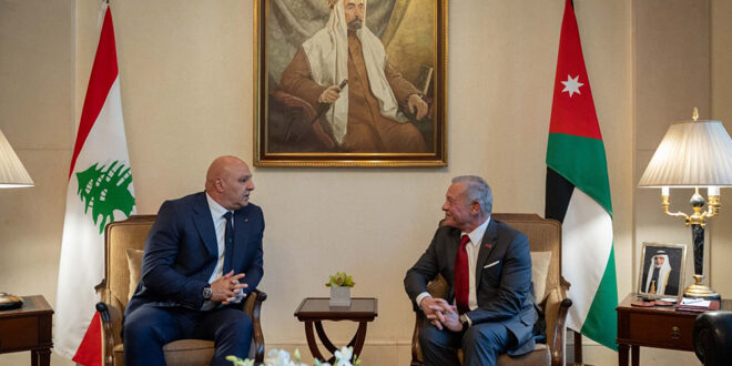 Ürdün Kralı ve Lübnan Cumhurbaşkanı Suriye’de İstikrarı Koruma Gerekliliğini Vurguladı